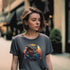 Vibrant Owl Crewneck T-Shirt-Unisex